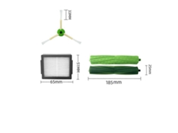2 Peças Para Irobot Roomba I3 I3 + I4 I4 + I6 I6 + I7 I7 + I8 I8 + E5 E6 E7 J7 (7150) J7 + (7550) Série I, E, J_glo