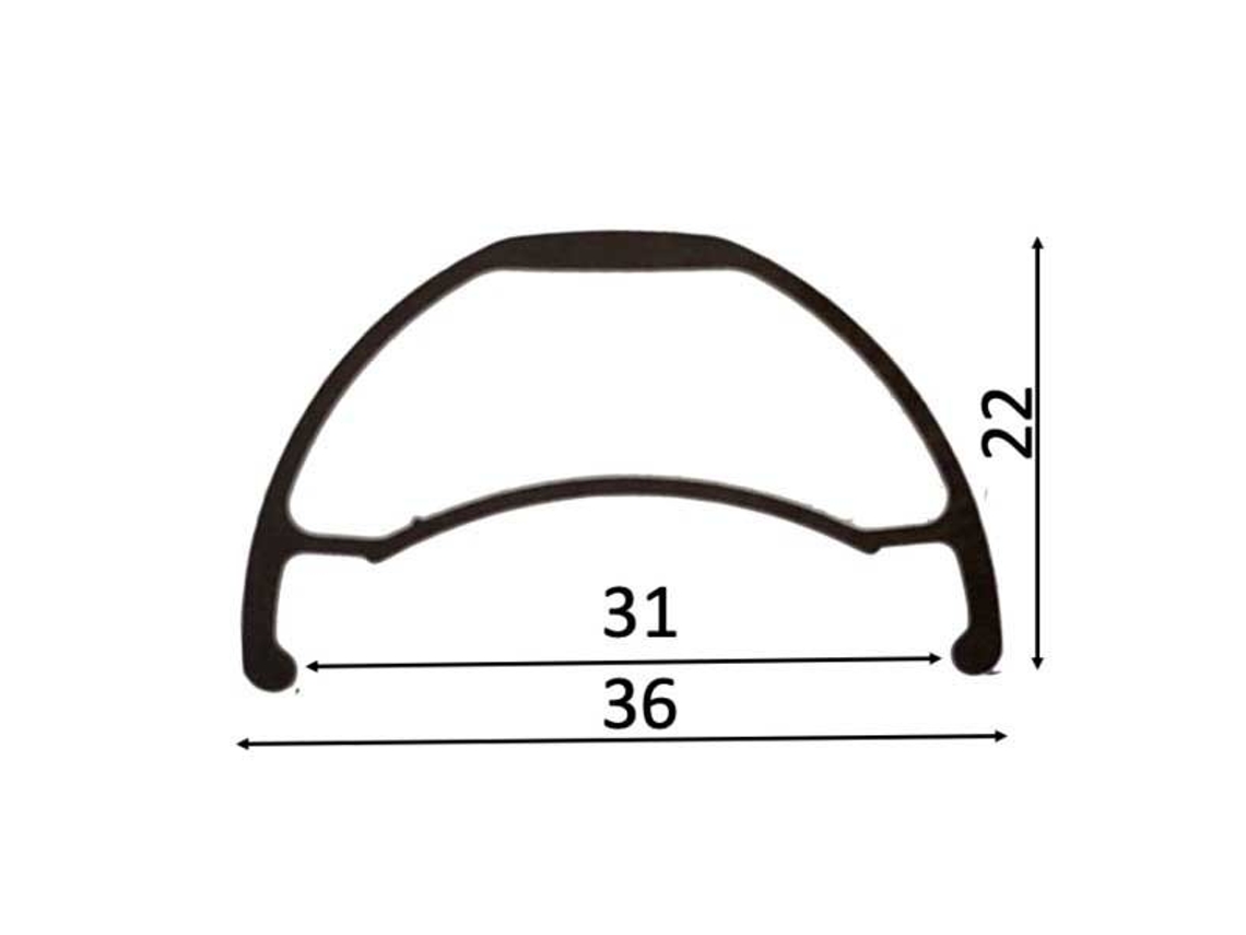 Roda Diantera Mtb Sl30 27.5´´ Disc Tubeless Prateado 9.5 X 100 Mmgtr