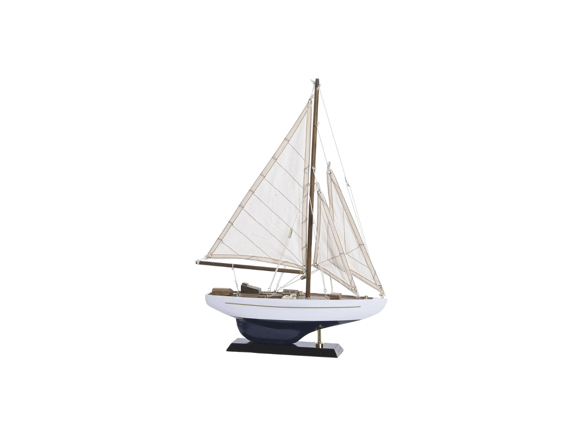 Barco Home Esprit Branco Azul Marinho