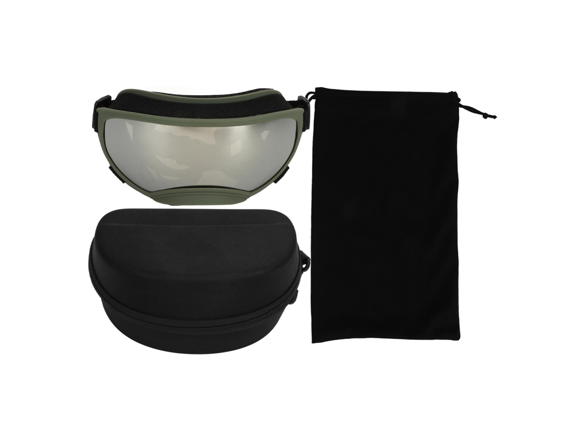 Óculos de sol para grandes corridas com proteção UV e anti-vento.