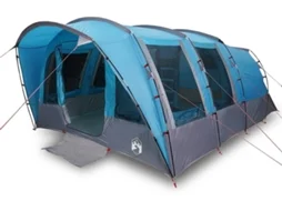 Tenda de Campismo VIDAXL Túnel (Azul - 8 Pessoas)