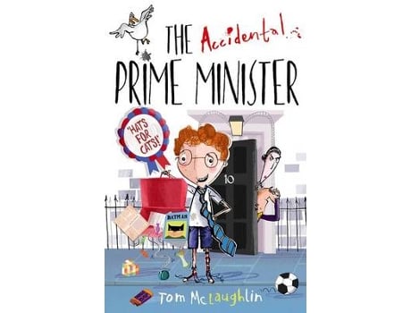Livro the accidental prime minister de tom mclaughlin (inglês)