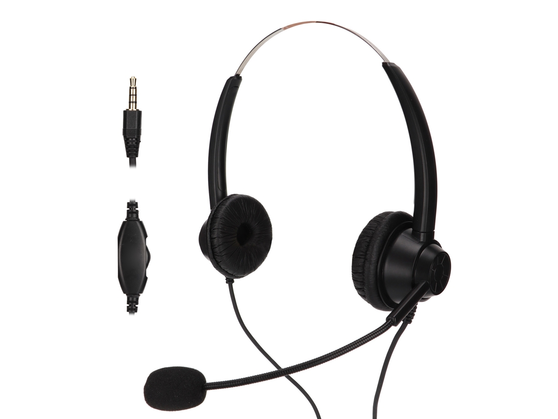 Fone de Ouvido para Telefonia EOOCOO (interface Binaural de 3,5mm)
