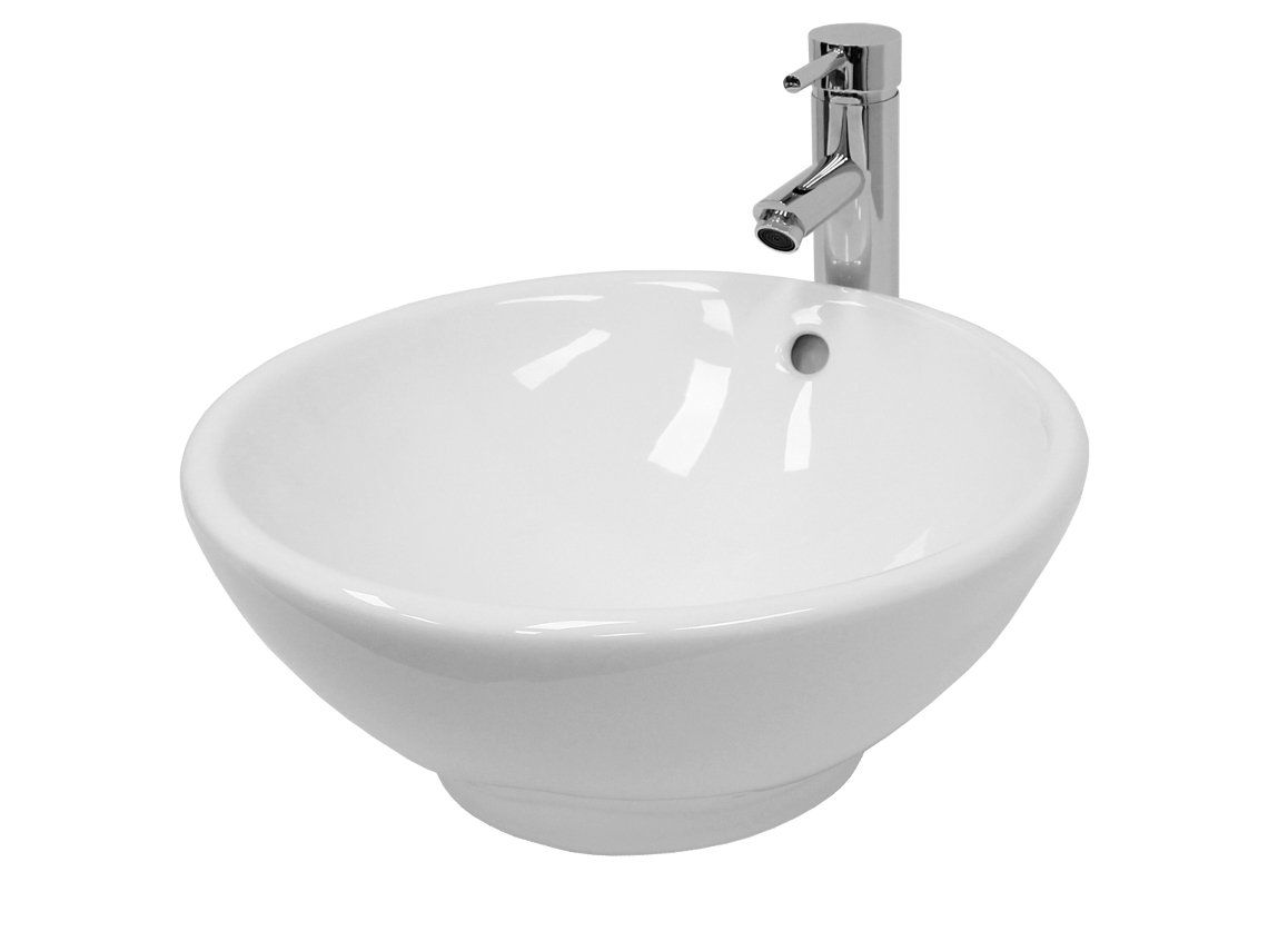 Lavatório ECD (42 x 42 x 17 - Cerâmica - Branco)