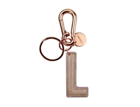 Porta-Chaves Legami Letra L Rosa Gold Ink0012