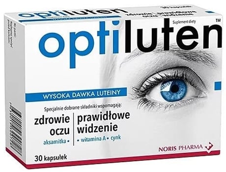 Optiluten, Suplemento De Saúde Para Os Olhos, 30 Cápsulas. Farmacia Noris