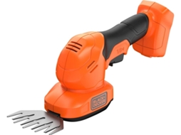 BLACK+DECKER BCSS18B-XJ - Tijeras cortacésped y arregla setos 18V sin cargador / batería