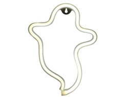 Luz Neon Led em Forma de Fantasma para Festa de Halloween Branco Puro S/MARCA