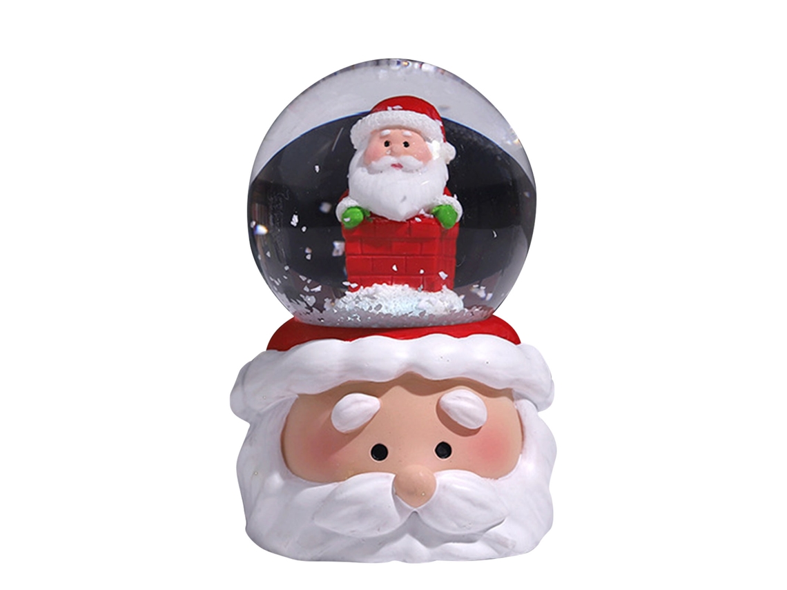 Globo De Neve De Natal Com Iluminação Colorida Decoração Para Casa Para Família, Amigos Other