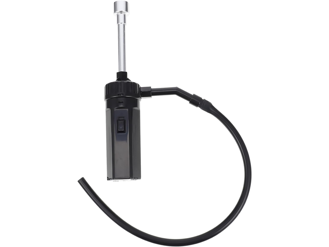 Defumador Prático para Bifes e Peixes, Feito de Plástico de Qualidade Alimentar com Tubo Extensor de Aço Inoxidável. CHABERLU