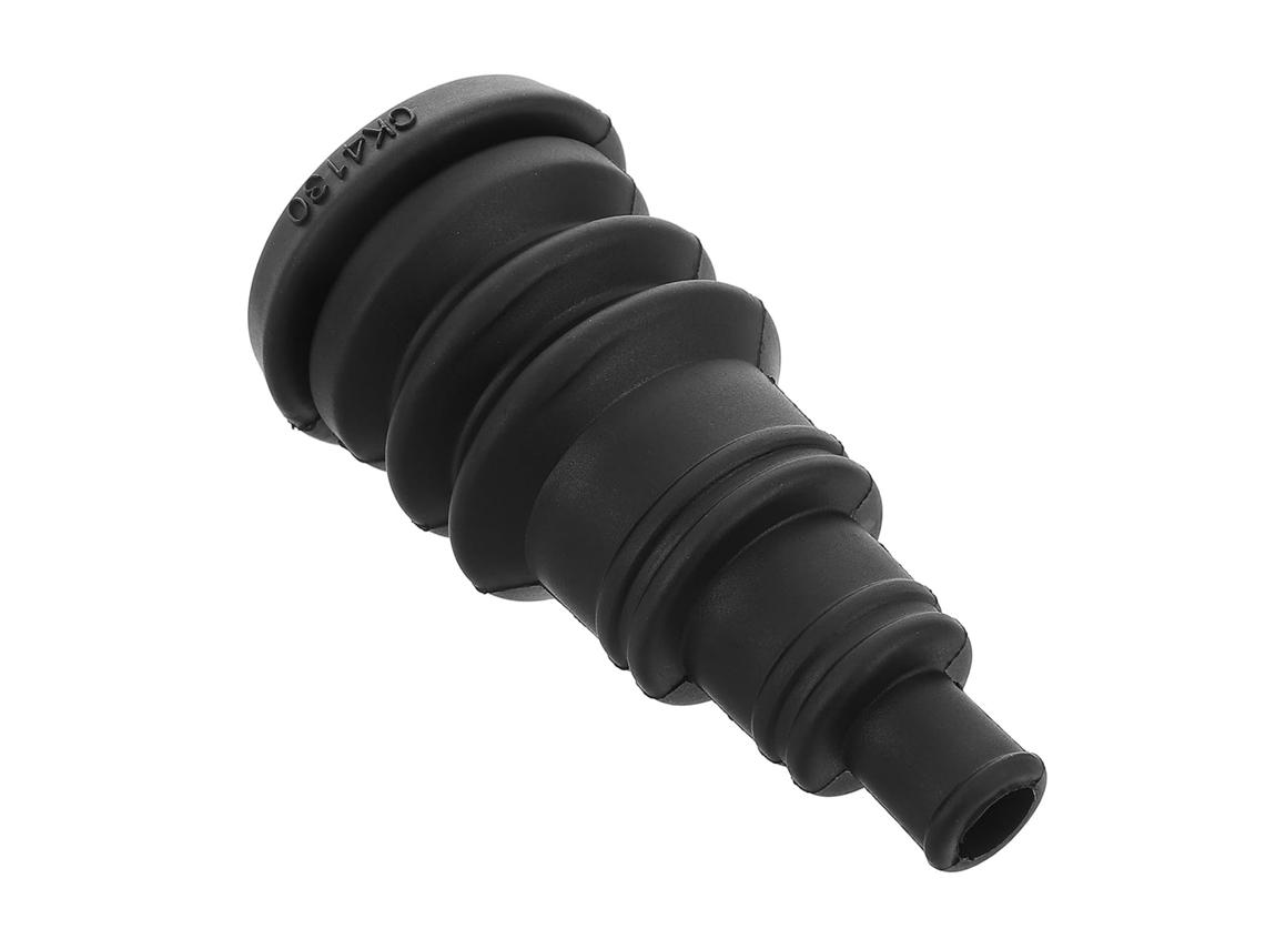 Ilhós De Borracha Preto Reforçado Para Proteção Contra Desgaste Em Gerenciamento De Cabos.