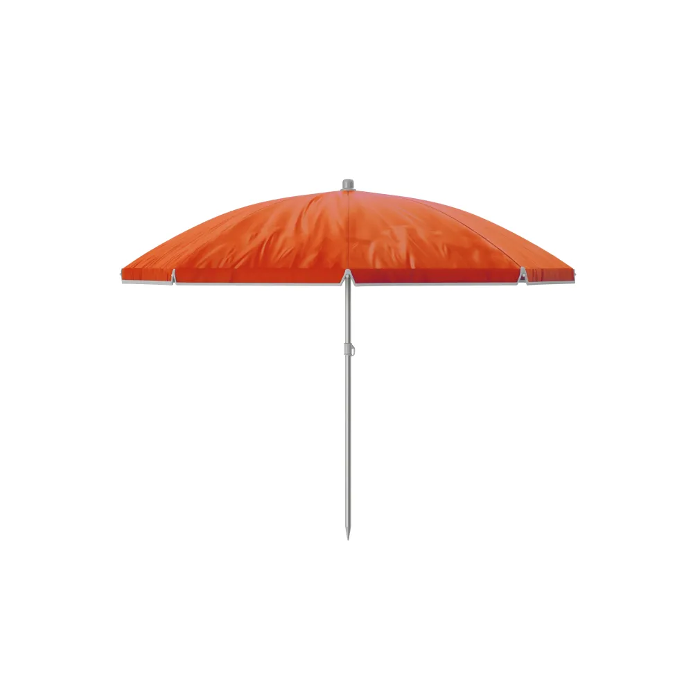 Guarda-sol De Praia - Marbueno - Verão 10102n - Ø 180 Cm - Laranja - Poliéster E Aço