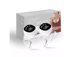 Bomba Tira-leili Elétrica Portátil, Vestível E Mãos-livres, Baliria De Longa Duração, Visor Led, Pacoli De 2 Unidades (preto).