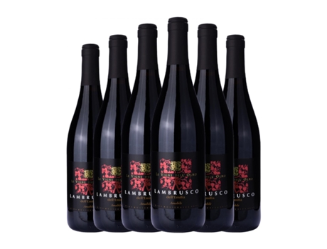 Espumante tinto GIUSEPPE CAMPAGNOLA Le Vigne dell' Olmo Lambrusco Emilia Romagna (0.75 L - 6 Unidades)