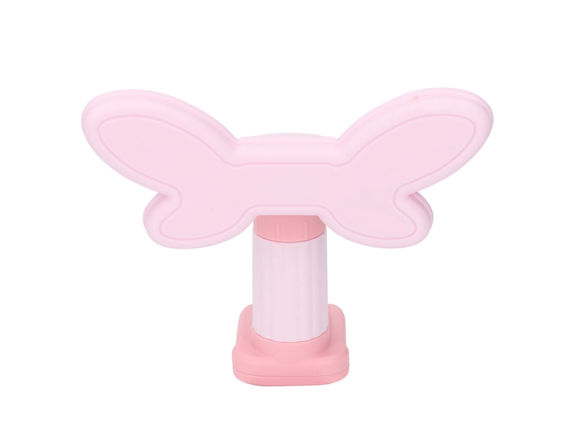 Mali corretor de Postura Sentada para Crianças Ajustável com Suporte de Silicone para Escritura Mesa Rosa