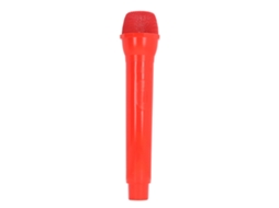 Fake Microphone Kids Prop Pretend Microphone Toy Simulate Speech Practice Mic For Fun Stage Costume Prop Birthday Party Favors Red LAXISCREED