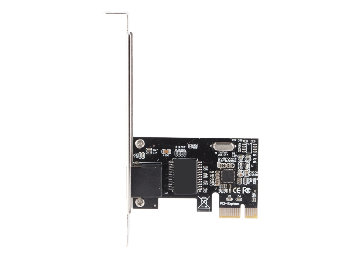 Placa De Ethernet Gigabit Controlador De Rede Pci‑e Rj‑45 Acessórios Para Computador