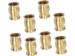 Shineofi Conjunto De 8 Pés Latão Para Bandejas, Móveis, Tábuas De Corte, Eletrodomésticos De Cozinha E Expositores Joias