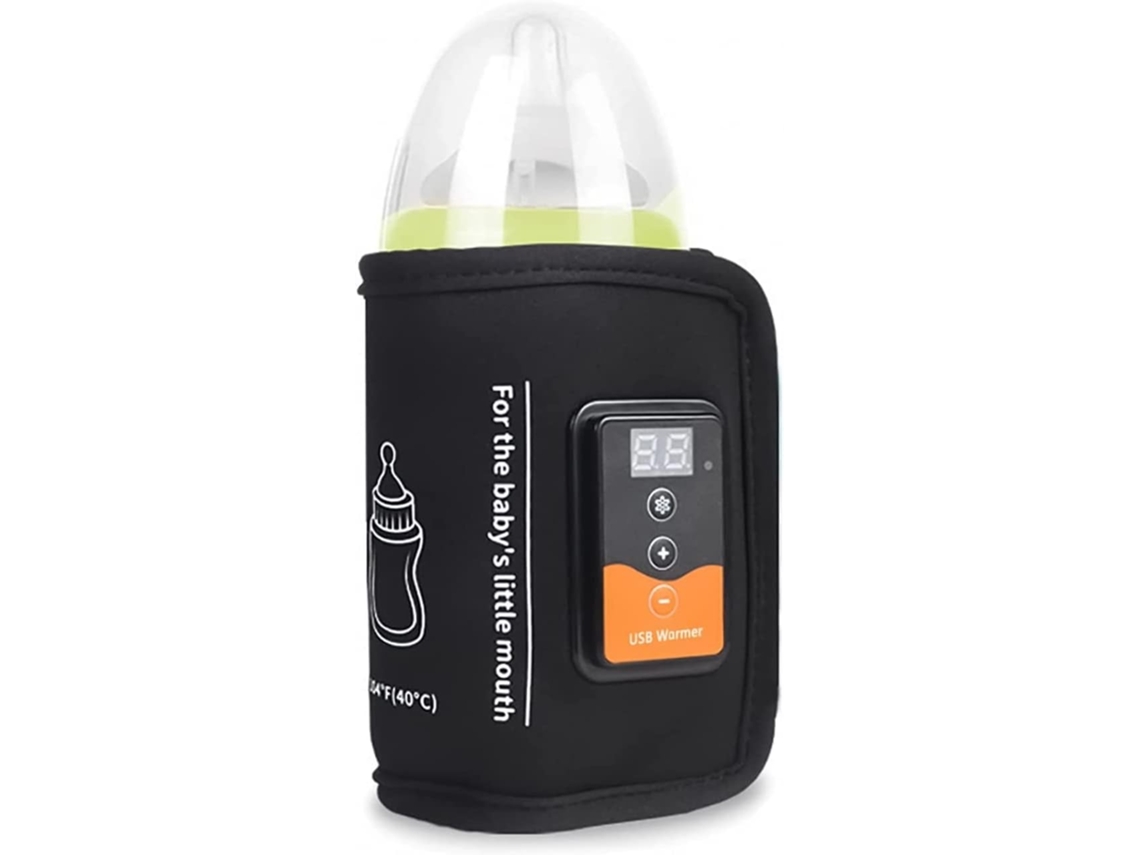 Aquecedor De Biberões Com Ecrã Lcd, Usb Para Leite Materno E Fórmula Elysve