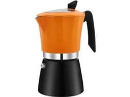 Cafeteira Italiana Cafeteira Espresso 6 Xícaras 300 Ml Cafeteira Moka de Alumínio com Janela Transparente 218