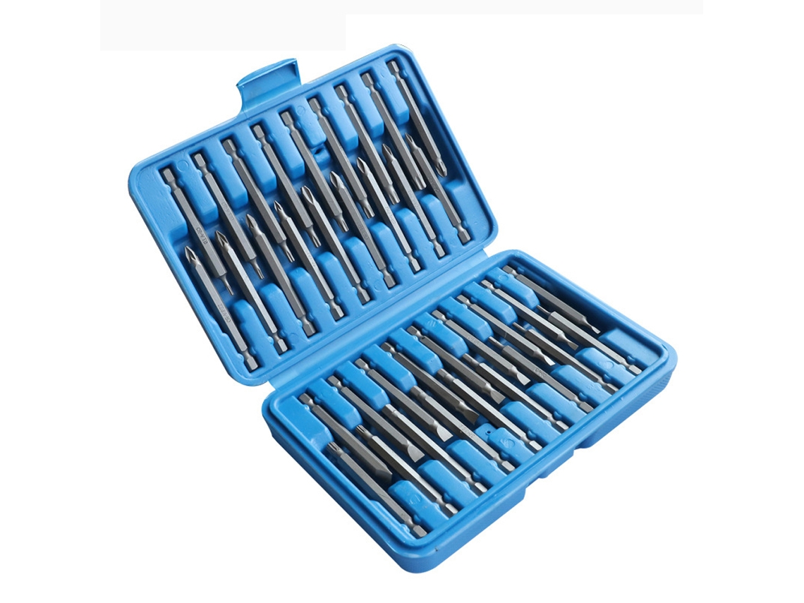 Conjunto de brocas multifuncionais de aço carbono de 75 mm para furadeira elétrica, brocas de alta dureza e acessórios para parafusos manuais.