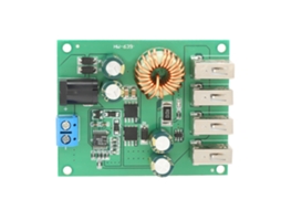 Módulo Conversor Dc dc Buck 8 36v para 5v 5a com 4 Saídas Usb