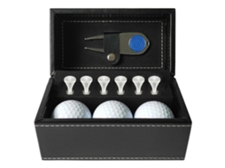 Business kit Presente de Acessórios de Golfe com Suporte para Tee Chapéu Clip e Caixa de Armazenamento