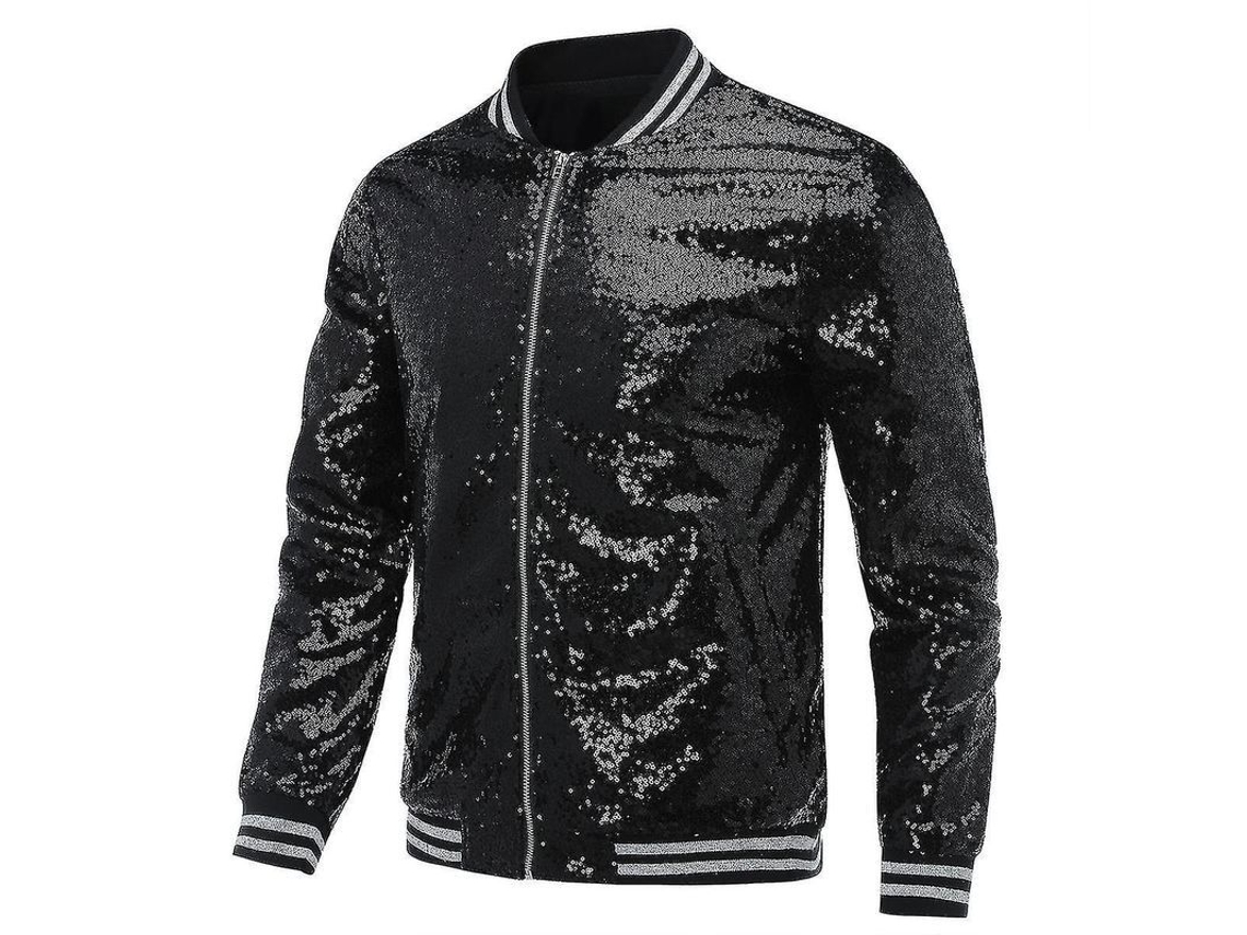 Fasst chaqueta Casual de Secuoyas para Hombre Chaqueta Bomber Con Cremallera para Fiesta