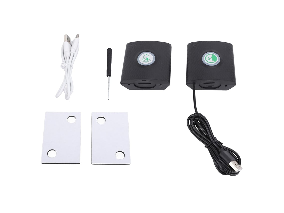 Campainha De Interfone Sem Fio Recarregável Por Usb Com Longa Distância - Laxiscreed