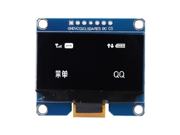 Módulo de Display de 1.54 polegadas Ic Ssd1309 128x64 com SPI branco S/MARCA