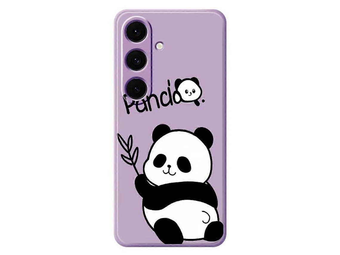 Capa Tpu Para Samsung Galaxy S24 Fe, Roxa, Elysve