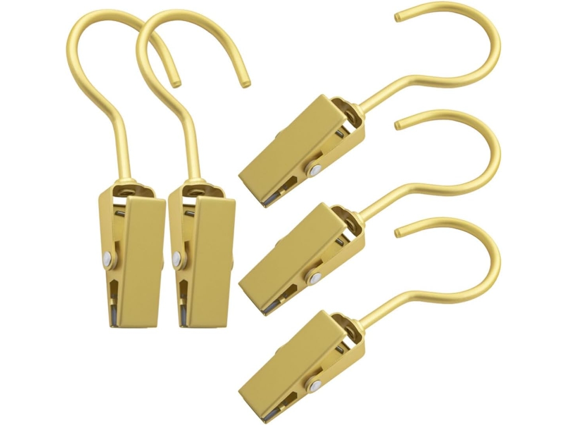 Conjunto De 5 Ganchos De Parede Para Objetos, Em Alumínio, Multiuso