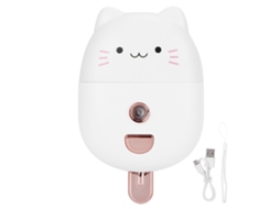 Umidificador Mini Laxiscreed Em Formato De Gato, Portátil, Com Carregamento Usb E Spray Hidratante