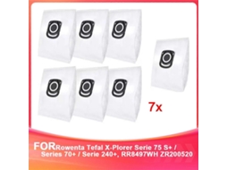 Para Aspiradores De Pó X Plorer Série 75 S / 70 240, Rr8497wh Zr200520, Saco Pó Tuotuo