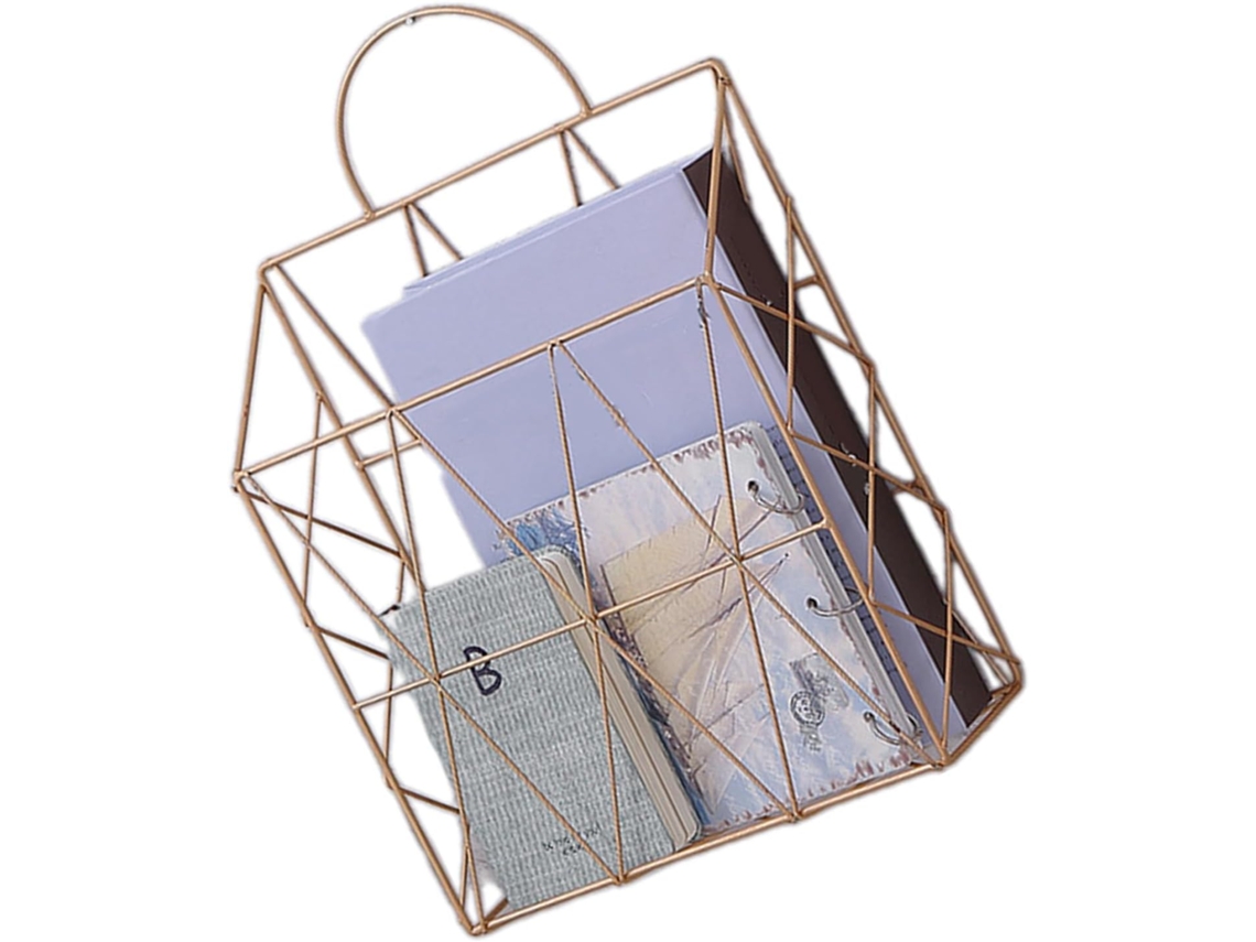 Suporte De Parede Para Documentos, Ideal Para Revistas E Outros Documentos Domésticos.