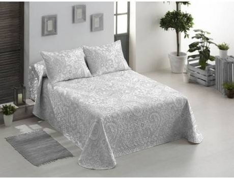 Colcha Tibet Branco 90 cm