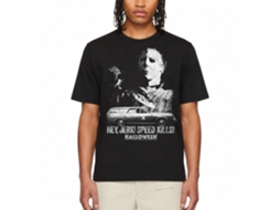 Rockinstone Halloween Speed Kills Black Adult T-shirt Size:m