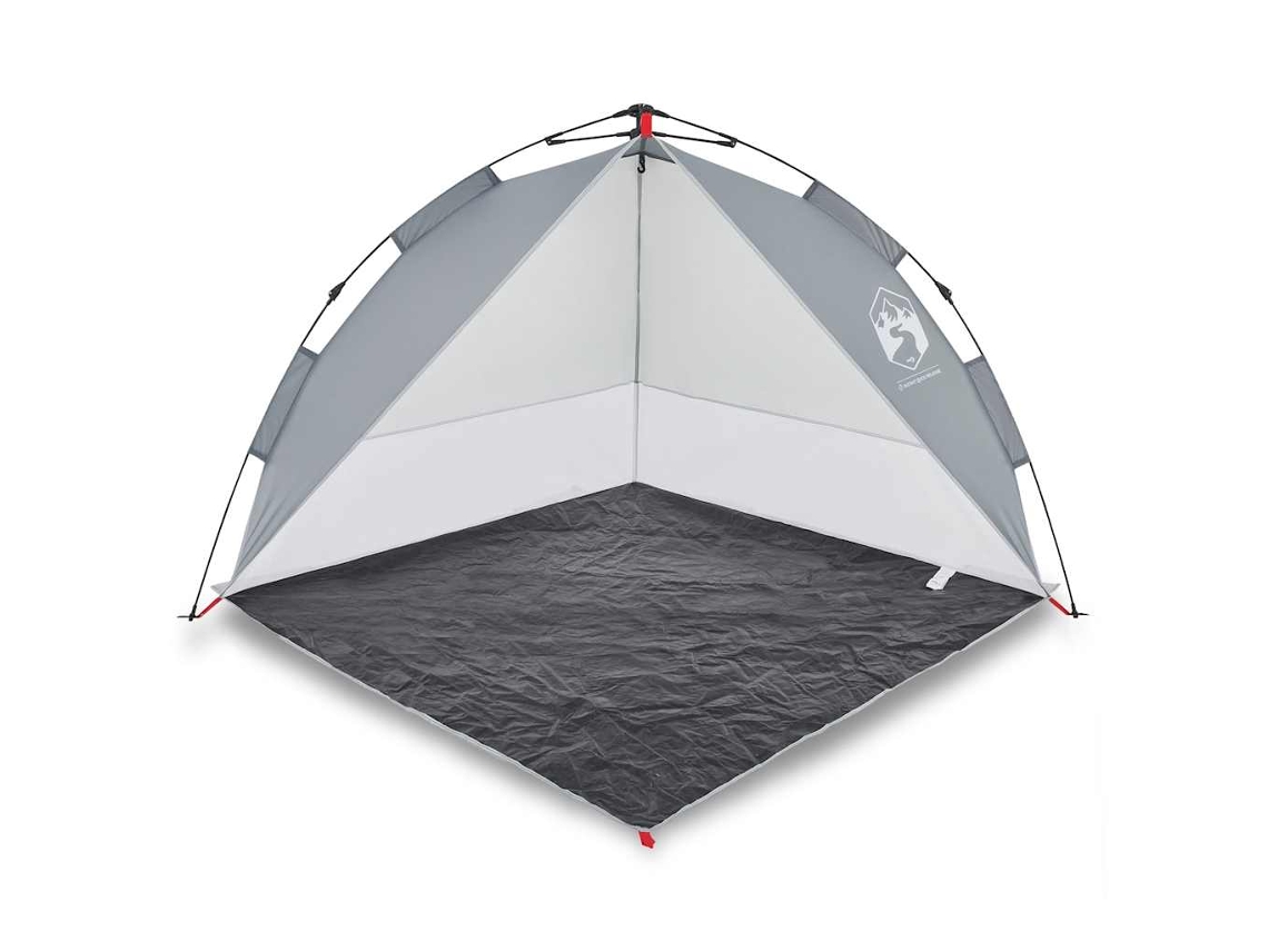 Beach Tent, Beach Tents Vidaxl Cinzeto Poliéster (n/a)
