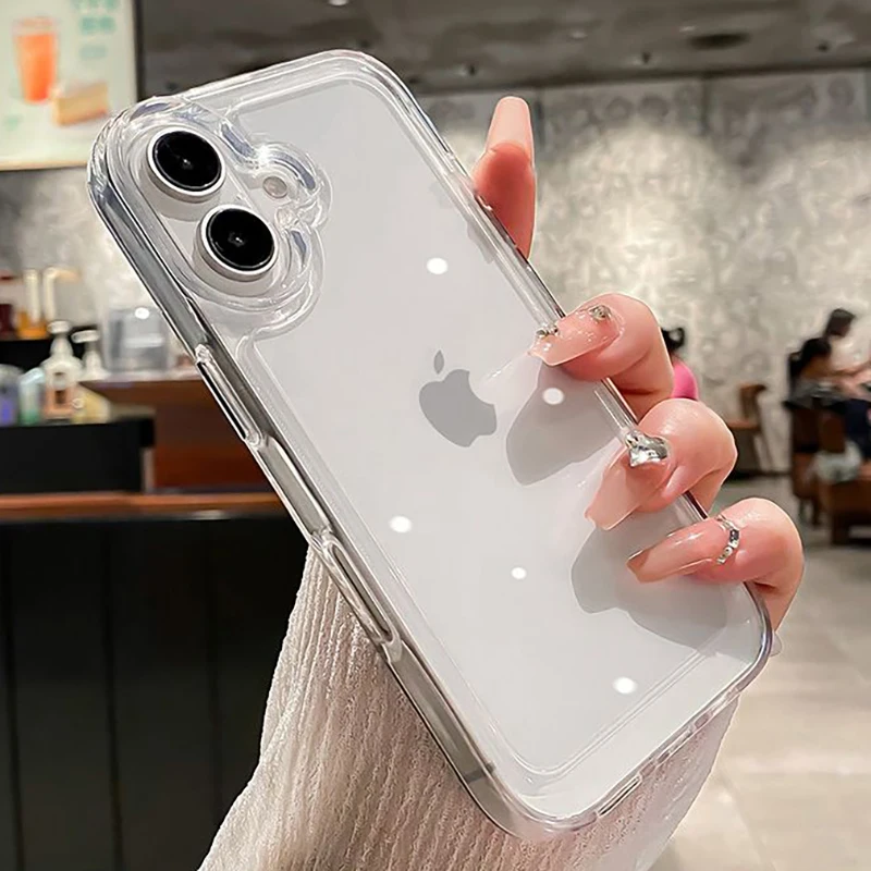 Capa Protetora À Prova De Choque Em Acrílico Cristalino (iphone 11 Pro)