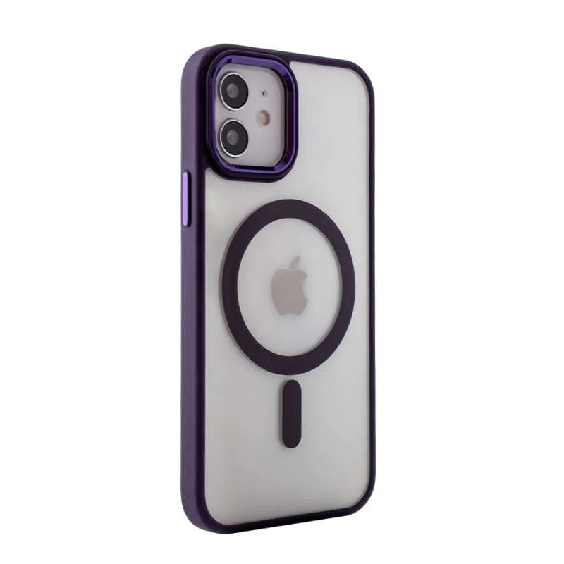 Estojo Diamante Magsafe iPhone 14 Pro Max-Roxo-ZT-3148