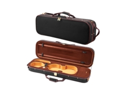 Estojo Retangular Para Violino 4/4 Tamanho Completo Em Nylon, Preto Vevor