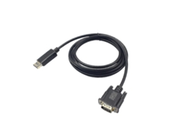 Adaptador Lurelia Cabo DisplayPort para VGA, 1080p, 1,8 m, preto