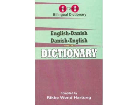 Livro English-Danish amp Danish-English One-to-One Dictionary de R Hartung (Inglês)