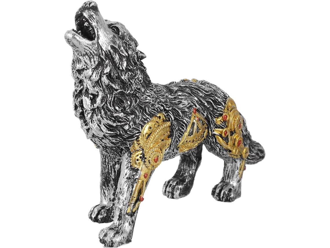Enfeite Resina Design Elegante Delicado Mecânico Estilo Steampunk Único Economiza Espaço Decoração Animal Mesa GOKOCO