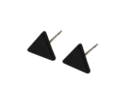 Brincos Triangulares De Ouro Moda Feminina Acessório Estiloso