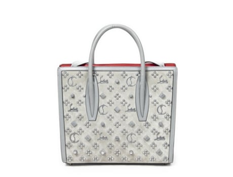 Mala De Ombro De Mulher Louboutin Grey Medium Paloma Null Cinzento (tamanho Único)