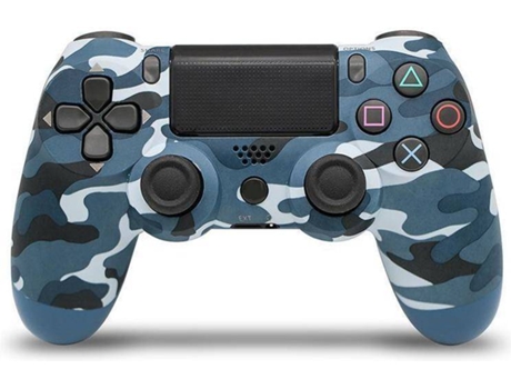 Comando para PS4 ACENTRY 20210830 Camuflado Azul (Wireless)