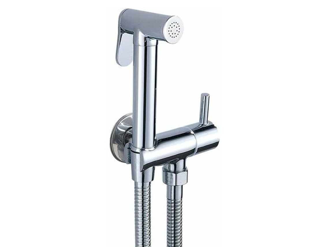 Misturador De Duche Para Sanita, Duche De Mão Termostático Cromado Anti Aquecimento, Conjunto De Mangueira Para Bidé E Desviador