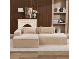 Sofá Tecido 235cm, 2 Trav., Bolsa Porta-objetos - Moderno, Simples, Confortável, Ideal Para Salas Pequenas, Apartamentos E Escritórios.