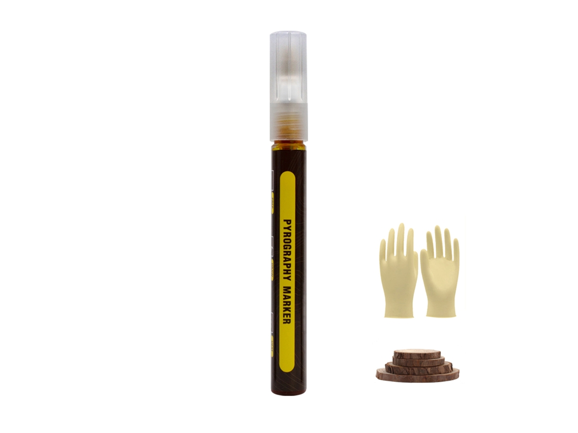 Marcador De Pirograbado Para Madera 4 Piezas